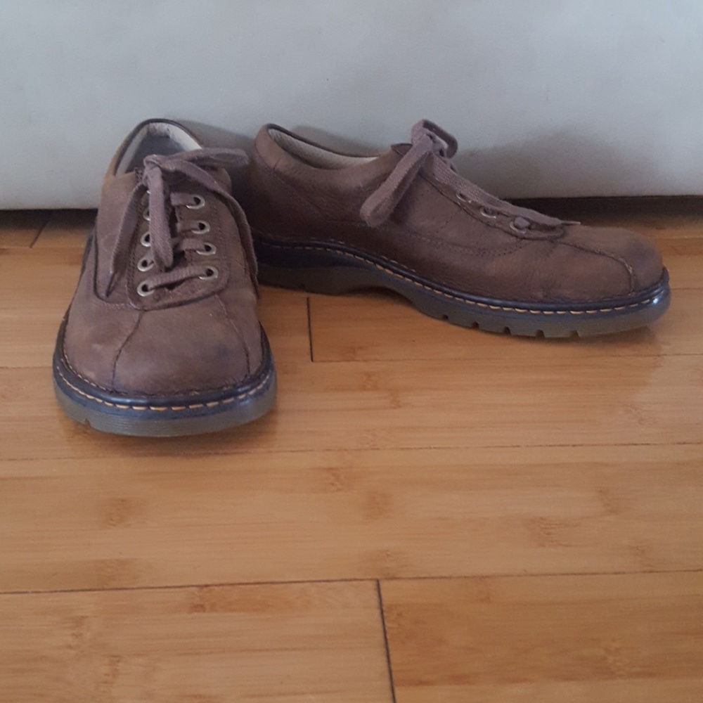 Dr. Marten's (JOHN) Brown Leather Men's Shoes